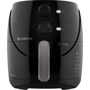 Fritadeira Elétrica Air Fryer Cadence Super Light Fryer Preta 3,2L 1500W 127V FRT550 Fritadeira Elétrica Air Fryer Cadence Super Light Fryer Preta 3,2L 1500W 127V FRT550