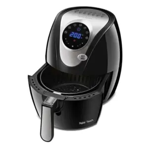 Fritadeira Elétrica Air Fryer Mondial Family Digital Touch Preto/Inox 3,2L 220V AF-26 Fritadeira Elétrica Air Fryer Mondial Family Digital Touch Preto/Inox 3,2L 220V AF-26