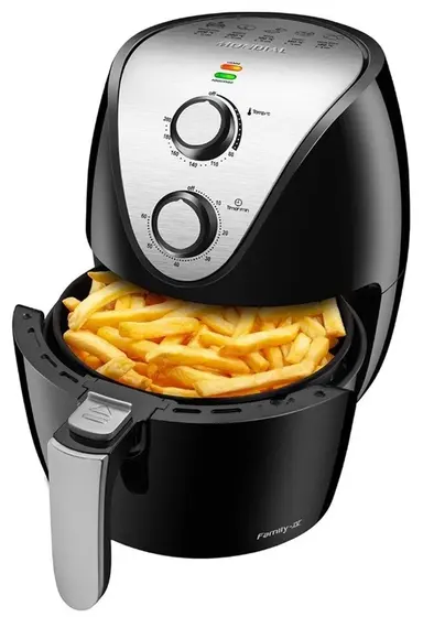 Fritadeira Elétrica Air Fryer Mondial Family IV Inox 1500W 110V AF-30I