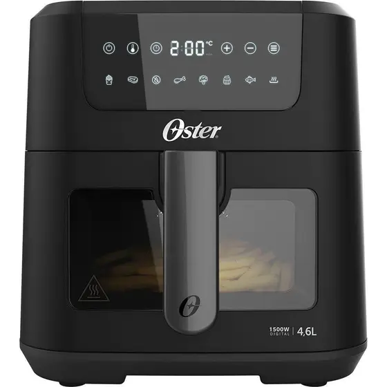Fritadeira Elétrica Air Fryer Oster Digital com Visor 4,6L 220V OFRT970