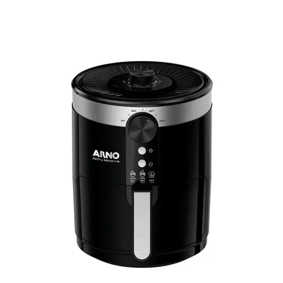 Fritadeira Elétrica Air Fryer Arno Airfry Moderna Preta 3,5L EY128B1