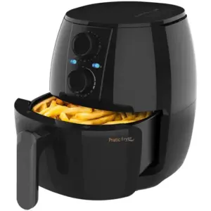 Fritadeira Elétrica Air Fryer Cadence Pratic Preta 3L com Timer Fritadeira Elétrica Air Fryer Cadence Pratic Preta 3L com Timer