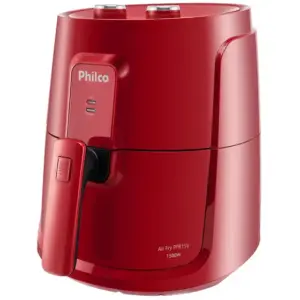 Fritadeira Elétrica Air Fryer Philco Vermelha 3,2L com Timer PFR15V Fritadeira Elétrica Air Fryer Philco Vermelha 3,2L com Timer PFR15V