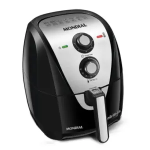Fritadeira Elétrica Air Fryer Mondial Grand Family Inox 5,5L 220V AF-55I Fritadeira Elétrica Air Fryer Mondial Grand Family Inox 5,5L 220V AF-55I
