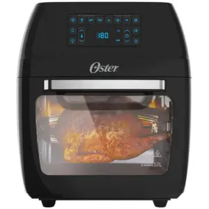Fritadeira Elétrica Air Fryer Oster Preta 12L 127V OFRT780 Fritadeira Elétrica Air Fryer Oster Preta 12L 127V OFRT780