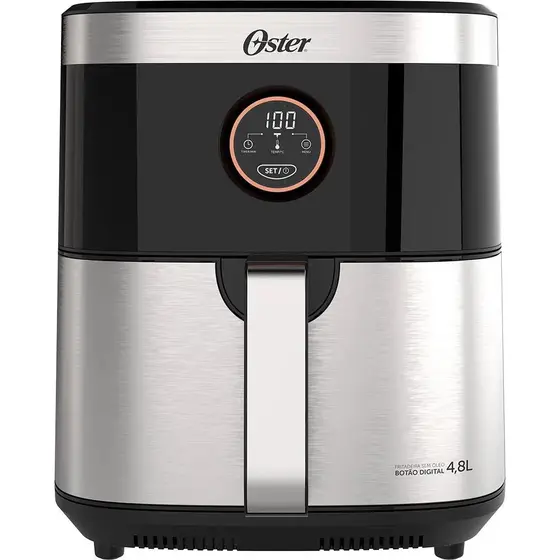 Fritadeira Elétrica Air Fryer Oster Digital 4,8L 1500W 220V OFRT660