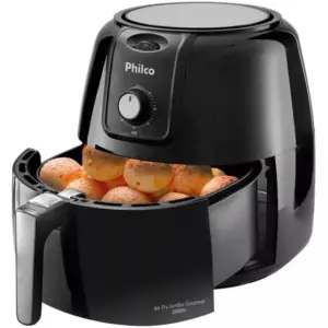 Fritadeira Elétrica Air Fryer Philco Preto 8,1L 1900W 127V PFR13P Fritadeira Elétrica Air Fryer Philco Preto 8,1L 1900W 127V PFR13P