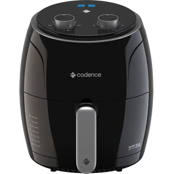 Fritadeira Elétrica Air Fryer Cadence Super Cook Fryer 3,8L 220V FRT410