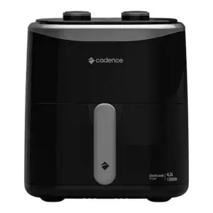 Fritadeira Elétrica Air Fryer Cadence Delicook 4,2L 1350W 220V FRT420 Fritadeira Elétrica Air Fryer Cadence Delicook 4,2L 1350W 220V FRT420