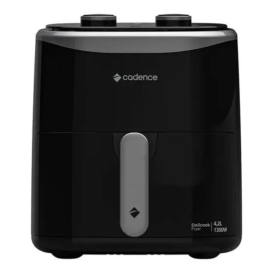 Fritadeira Elétrica Air Fryer Cadence Delicook 4,2L 1350W 220V FRT420