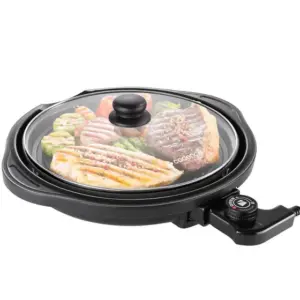Grill Elétrico Cadence Perfect Taste Antiaderente com Chapa de 30cm 127V GRL300 Grill Elétrico Cadence Perfect Taste Antiaderente com Chapa de 30cm 127V GRL300