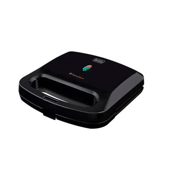 Grill e Sanduicheira Black+Decker Preta 750W 127V GS800-BR