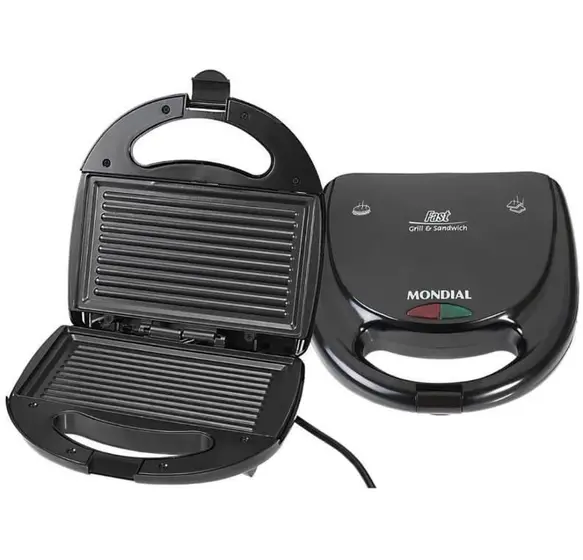 Grill e Sanduicheira Mondial Fast 127V