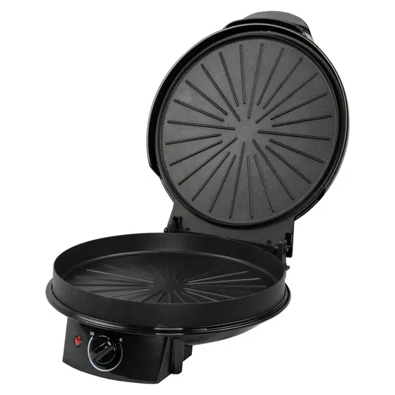 Grill Elétrico Electrobras Pizza Grill Preto 1500W 220V EBPZ-01