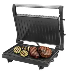 Grill Elétrico Austin Antiaderente com Chapa Ondulada 750W 127V A5 Grill Elétrico Austin Antiaderente com Chapa Ondulada 750W 127V A5