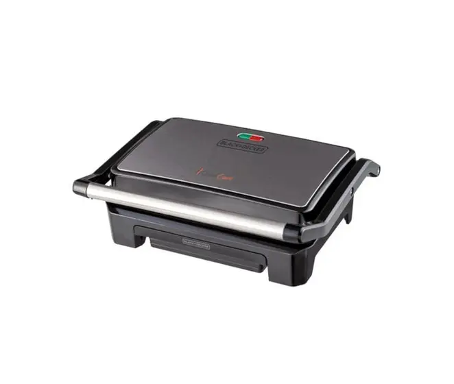 Grill Elétrico Prensa Black & Decker Cuisine Inox 220V G1200