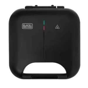 Grill Elétrico e Máquina de Waffle Black+Decker 2 em 1 220V Grill Elétrico e Máquina de Waffle Black+Decker 2 em 1 220V