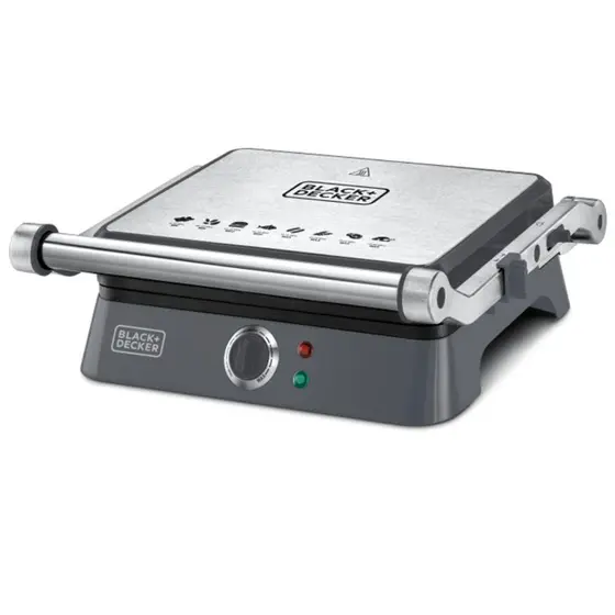 Grill Elétrico Black+Decker com Abertura 180° 220V G1400-B2