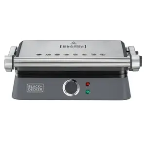Grill Elétrico Black+Decker Gourmand Gris 220V Grill Elétrico Black+Decker Gourmand Gris 220V