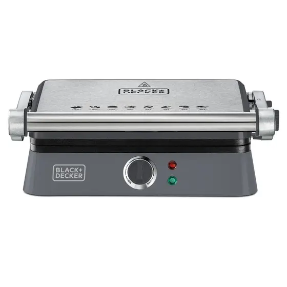 Grill Elétrico Black+Decker Gourmand Gris 220V