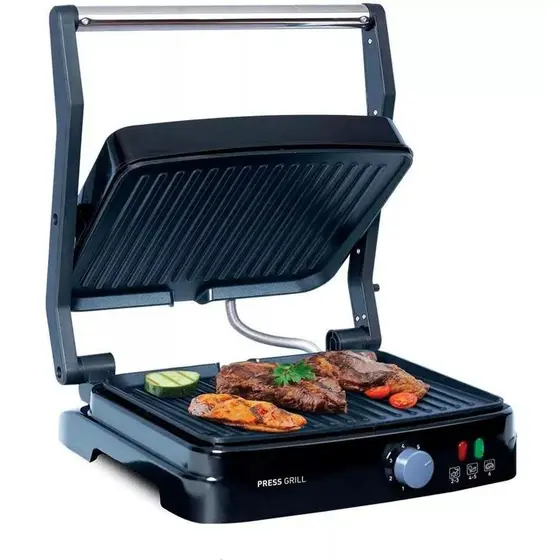 Grill Elétrico Mallory Asteria Preto Inox 127V B96800951