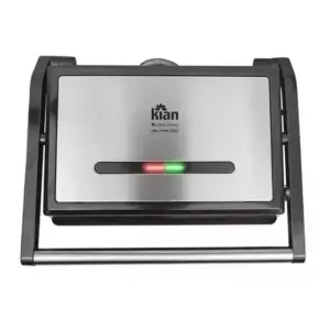 Grill Elétrico Panini Kian Preto/Inox 1200W 127V