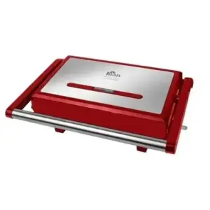Grill Elétrico Panini Kian Vermelho/Inox 1200W 127V