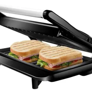 Grill Sanduicheira Lenoxx Panini 2 em 1 Retangular 850W PGR165 Grill Sanduicheira Lenoxx Panini 2 em 1 Retangular 850W PGR165