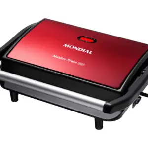 Sanduicheira Grill Mondial Master Press 2 em 1 Retangular 1000W Sanduicheira Grill Mondial Master Press 2 em 1 Retangular 1000W