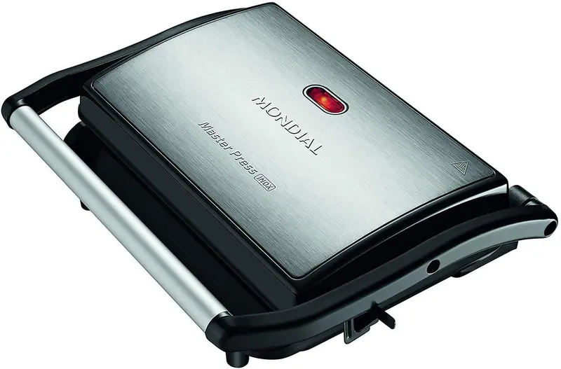 Sanduicheira Grill Mondial Master Press Inox 127V PG-01