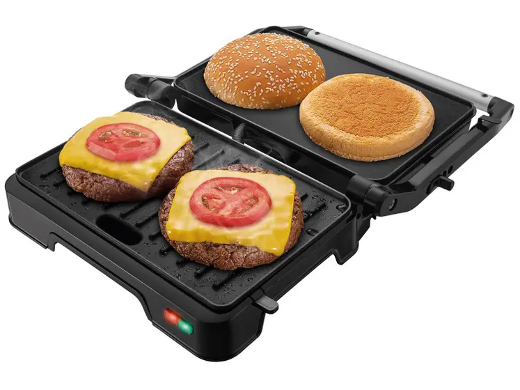 Sanduicheira Grill Mondial Master Press Duo 3 em 1 com Chapa 1000W PG-01-180