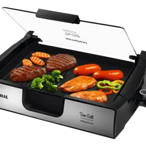 Grill Elétrico Mondial Premium Due Retangular com Chapa 1270W