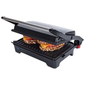 Grill Elétrico Multiuso Cadence Club Black Chapa Dupla 127V GRL620