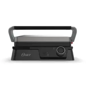 Grill Elétrico Multiuso Oster 2 em 1 Inox 220V OGRL610