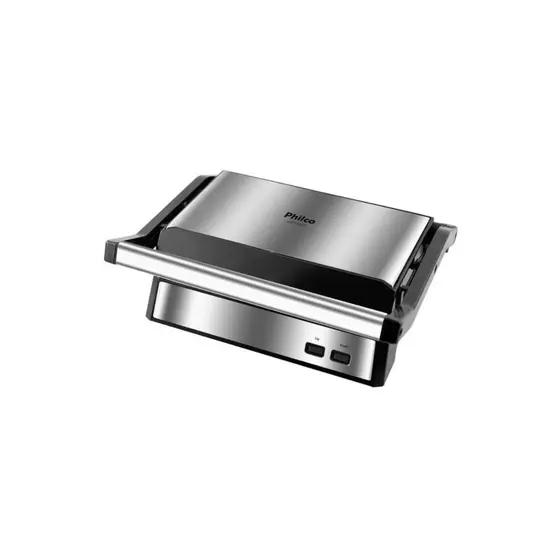 Sanduicheira Grill Philco Maxx Clean Preta Inox 127V