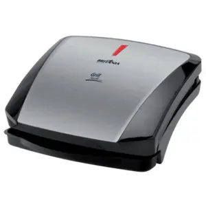 Grill Sanduicheira Britânia Inox com Bandeja Coletora 1200W 220V Grill Sanduicheira Britânia Inox com Bandeja Coletora 1200W 220V