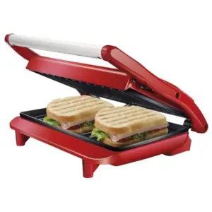 Grill Sanduicheira Lenoxx Panini Inox Red 220V Grill Sanduicheira Lenoxx Panini Inox Red 220V