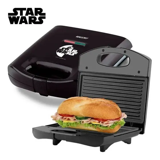 Grill Sanduicheira Mallory Star Wars Antiaderente 750W