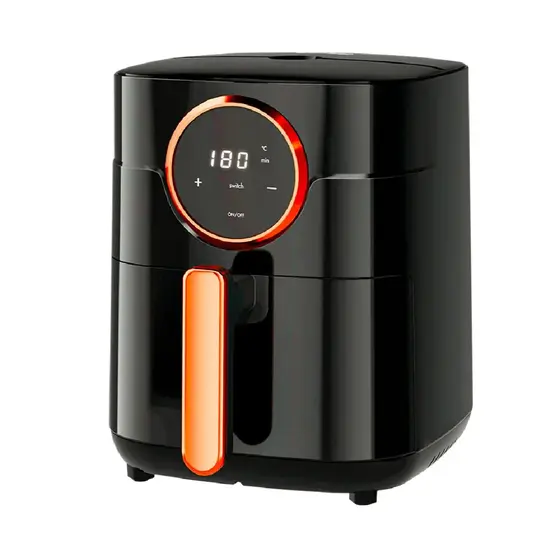 Fritadeira Elétrica Air Fryer Gaabor Cyclone 360 Digital Touch Grafite 4L 1400W 127V