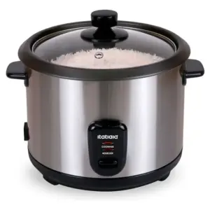 Panela de Arroz Elétrica Itatiaia Cozinhe Fácil Inox
