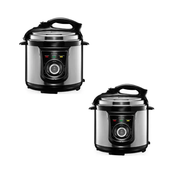 Panela de Pressão Elétrica Elgin 4L 127V PPR1001 (Kit com 2)