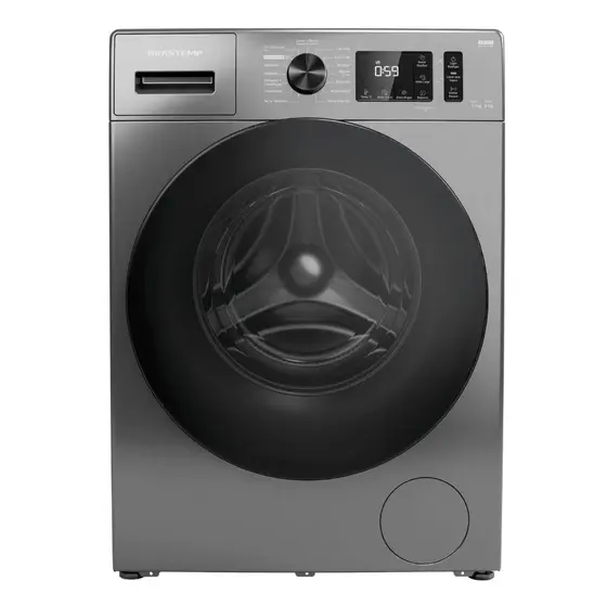 Lava e Seca Brastemp 11kg/6kg Titanium 110V BNO11AS