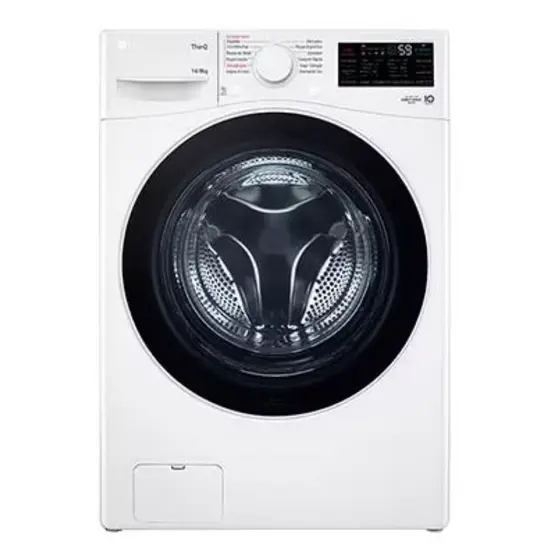 Lava e Seca LG Smart 14kg Branca com Inteligência Artificial AIDD WD14WGSP6