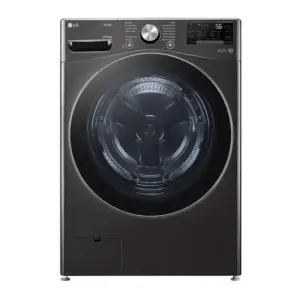 Lava e Seca LG Smart 18kg Black Inox com Inteligência Artificial AIDD Lava e Seca LG Smart 18kg Black Inox com Inteligência Artificial AIDD