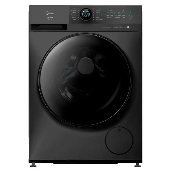 Lava e Seca Midea Slim HealthGuard 11kg/7kg Titanium Conectada com Função Turbo MF201D11