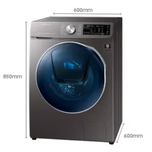Lava e Seca Samsung Q-Drive 10.2kg Inox Look WD10N64FOOXFAZ Lava e Seca Samsung Q-Drive 10.2kg Inox Look WD10N64FOOXFAZ