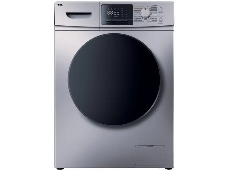 Lava e Seca TCL 11kg C311WDS1 Inverter – Água Quente e Fria Cinza