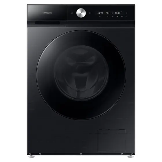 Lava e Seca Samsung Bespoke Ecobubble 14kg Black Caviar com 26 Programas de Lavagem WD14BB944DGB