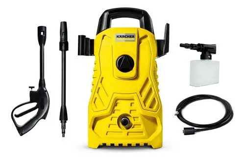 Lavadora de Alta Pressão Compacta Karcher 1400W Amarela