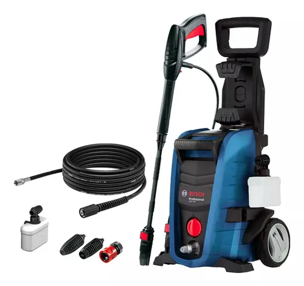 Lavadora de Alta Pressão Bosch GHP 200 1700W com Acessórios 110V Azul